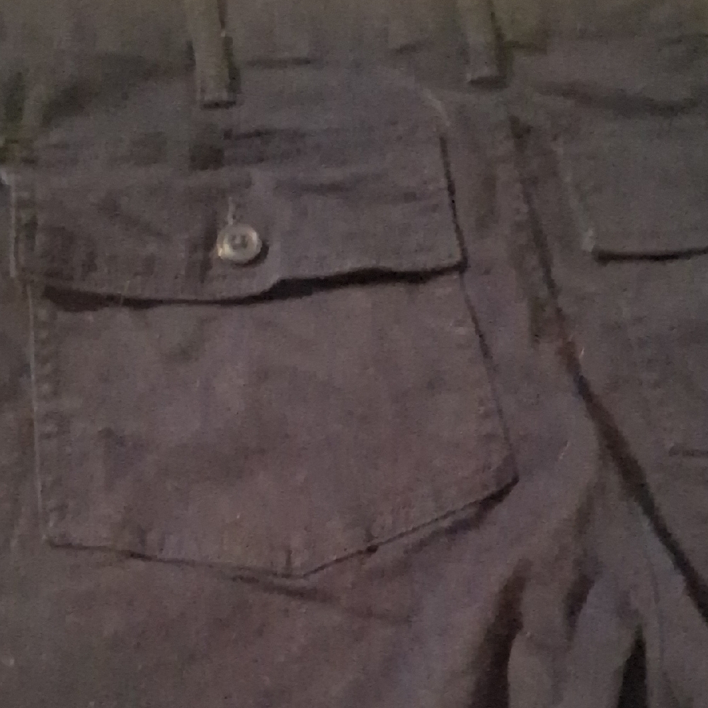 Lands' End Women's Navy Blue Chino Straight Leg Stretch Pants Size 14 - Picture 14 of 14